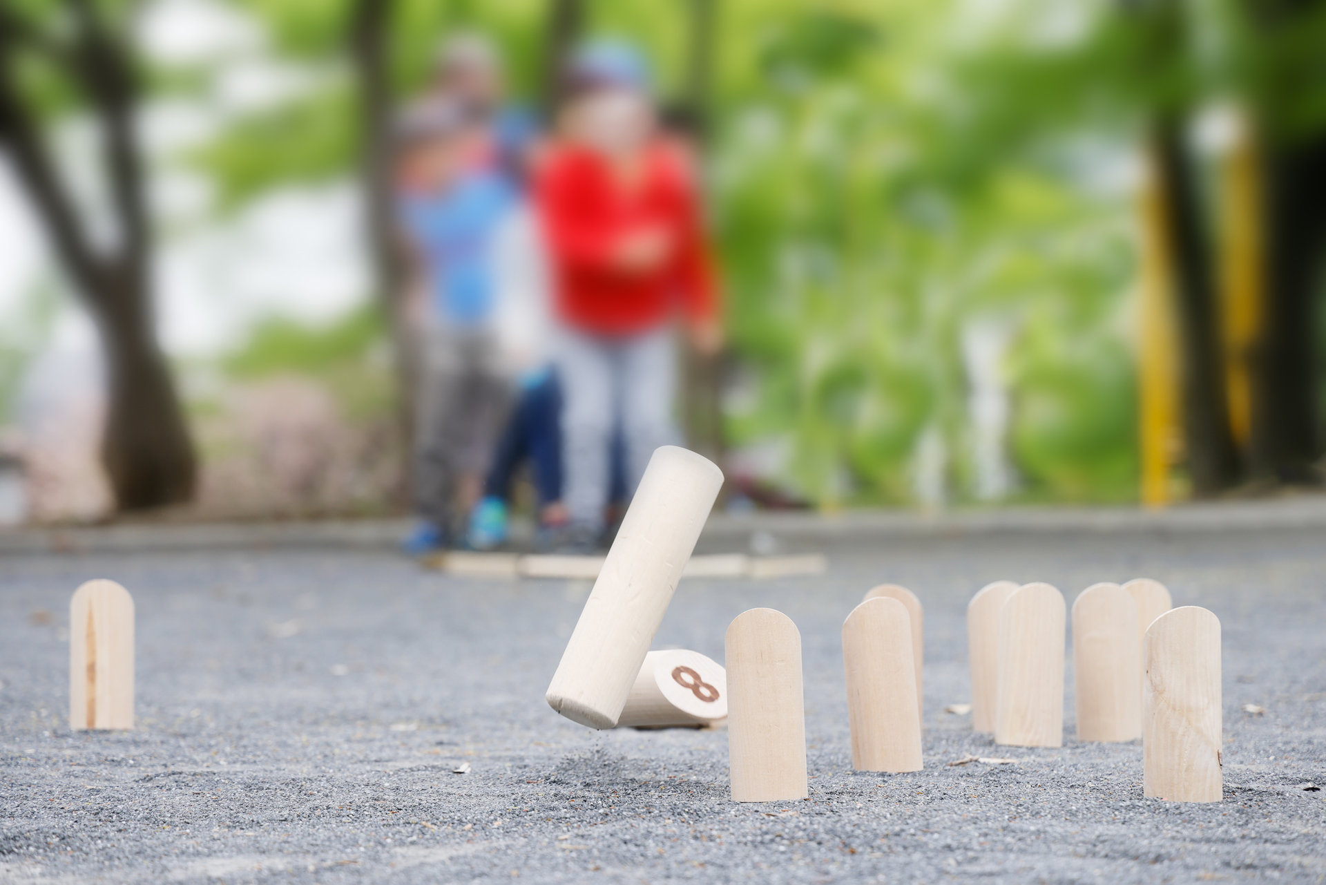 1395240850 Mölkky, a traditional Finnish sport